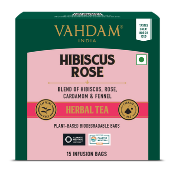 Hibiscus Rose Herbal Tea, 15 Count