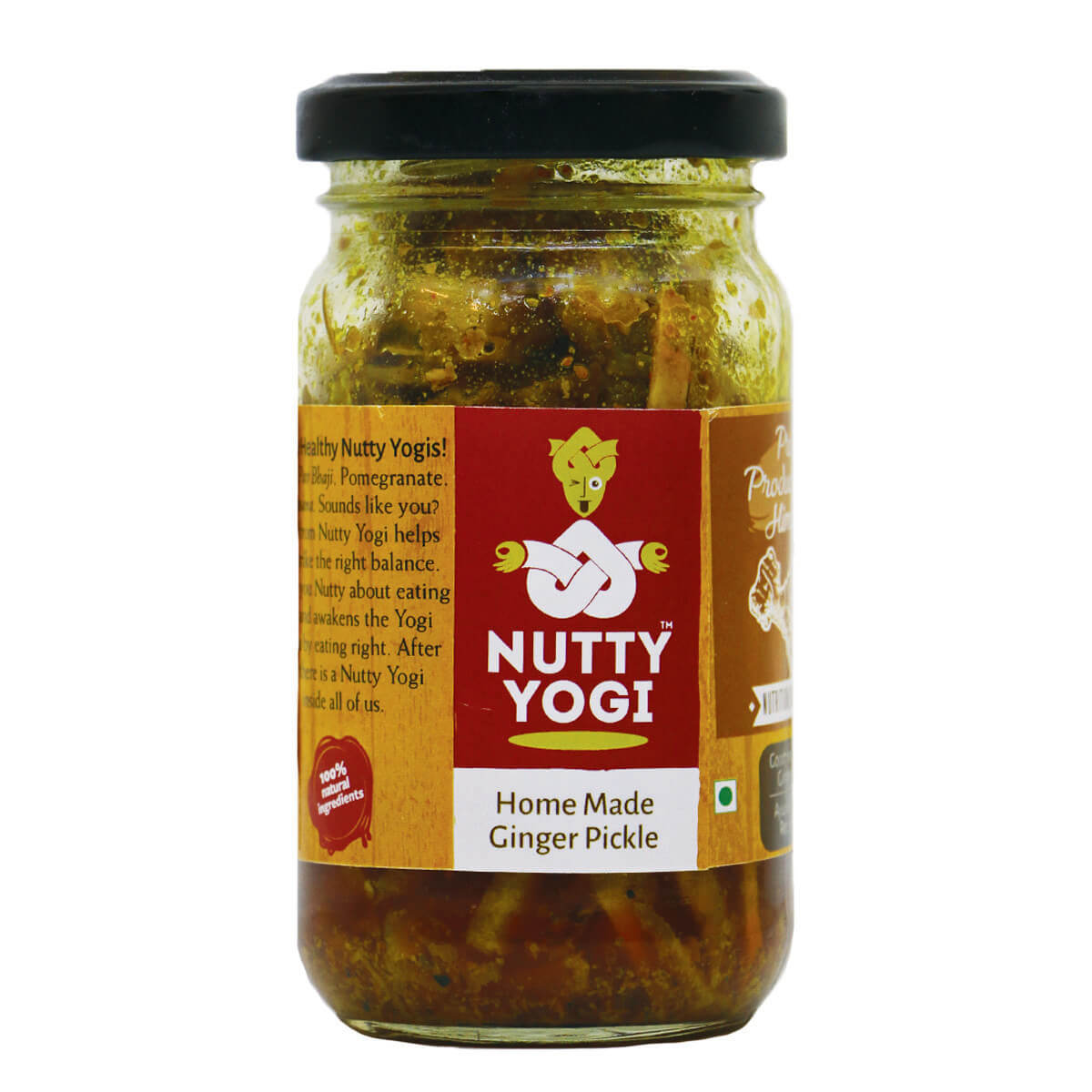 Nutty Yogi Home-made Ginger Pickle 200g