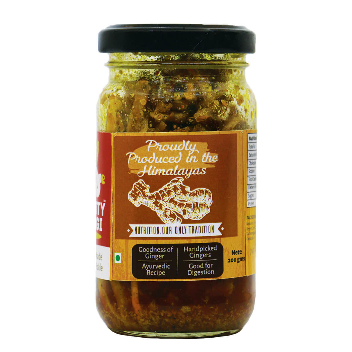 Nutty Yogi Home-made Ginger Pickle 200g