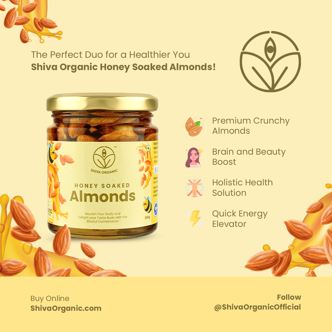 Honey Soaked Almonds