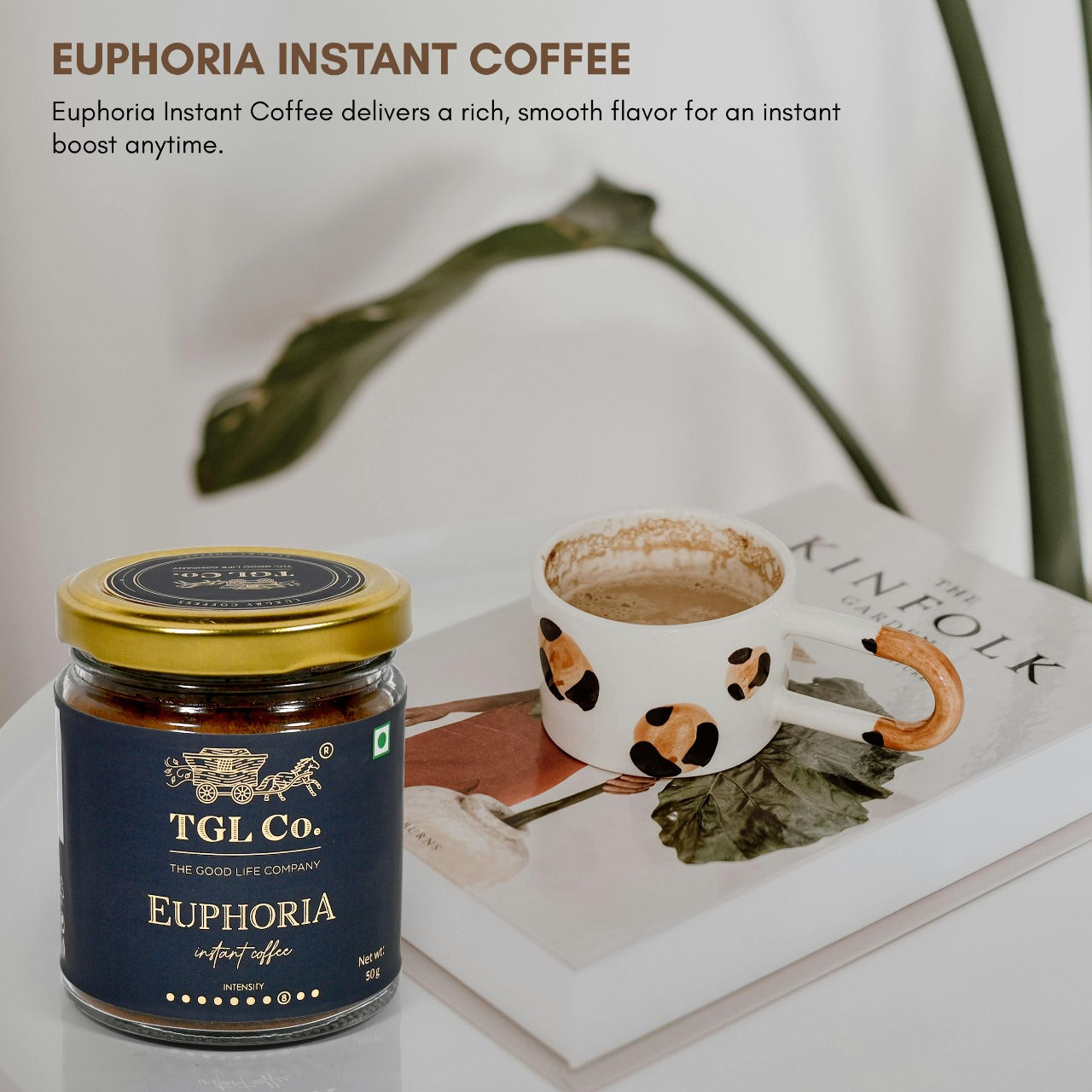 Euphoria Instant Coffee (A blend of Arabica and Robusta)