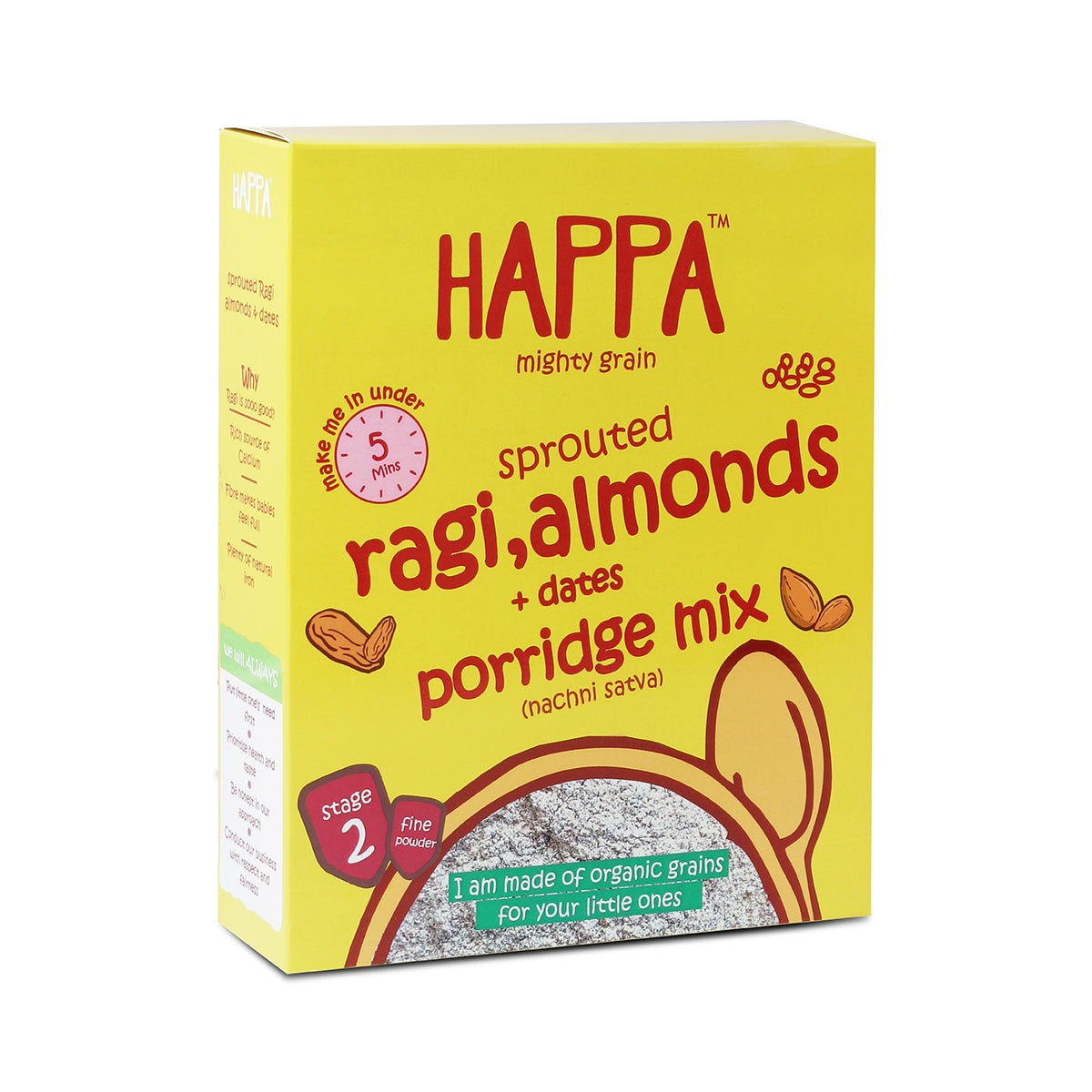 ragi almonds+ dates Cereal (200gm)