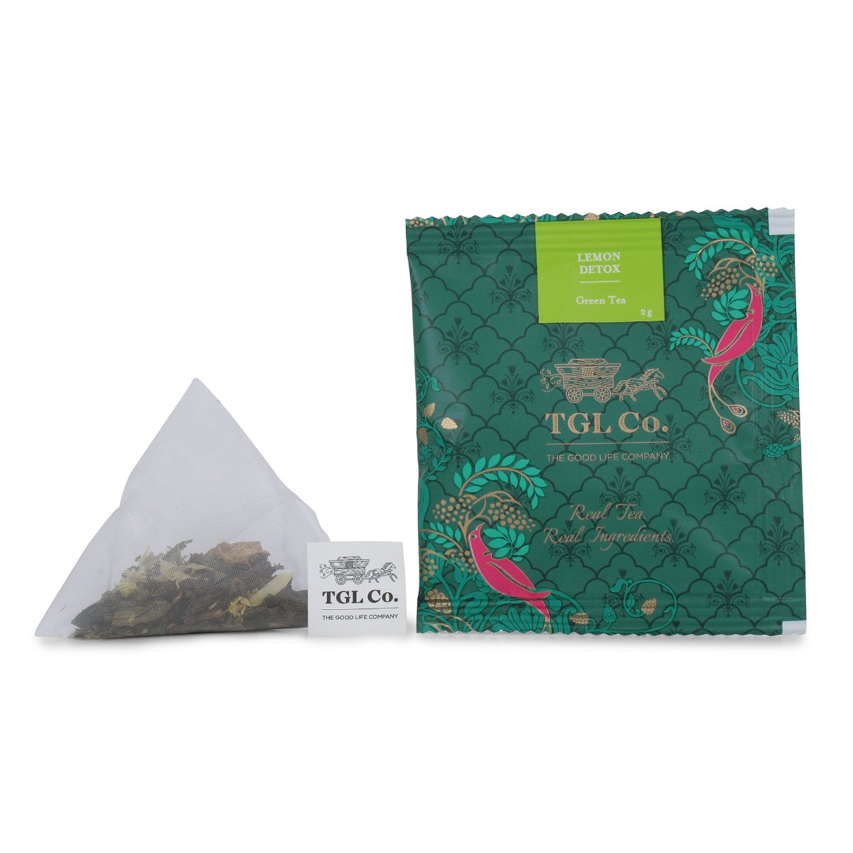 Lemon Detox Green Tea Bags / Loose Tea Leaf