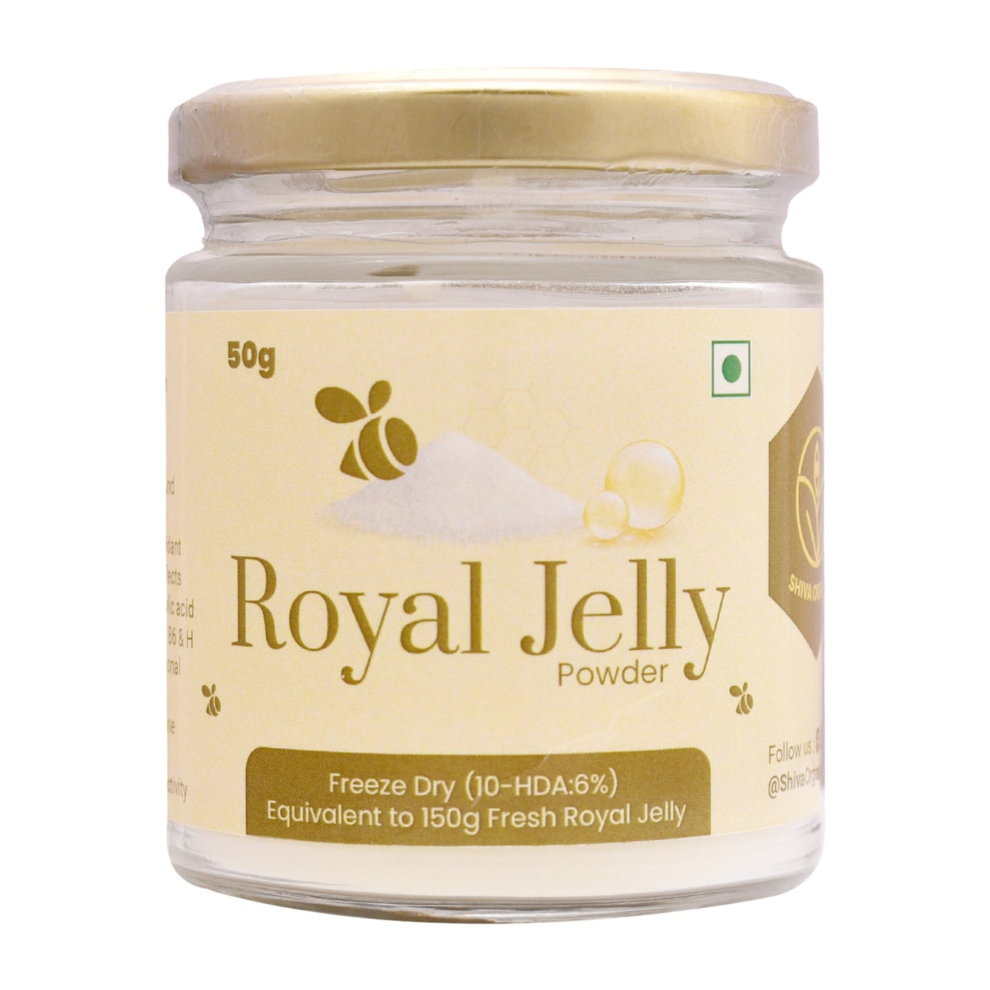 Royal Jelly Powder - Freeze Dry 10-HDA:6%