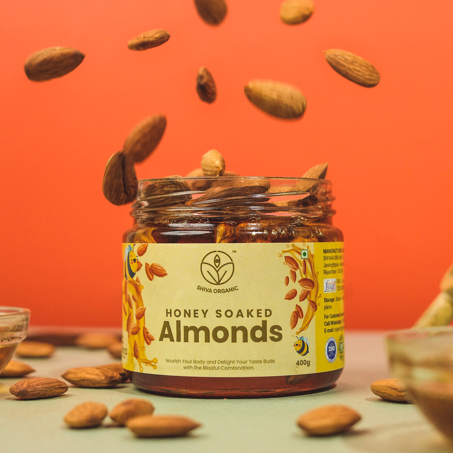 Honey Soaked Almonds