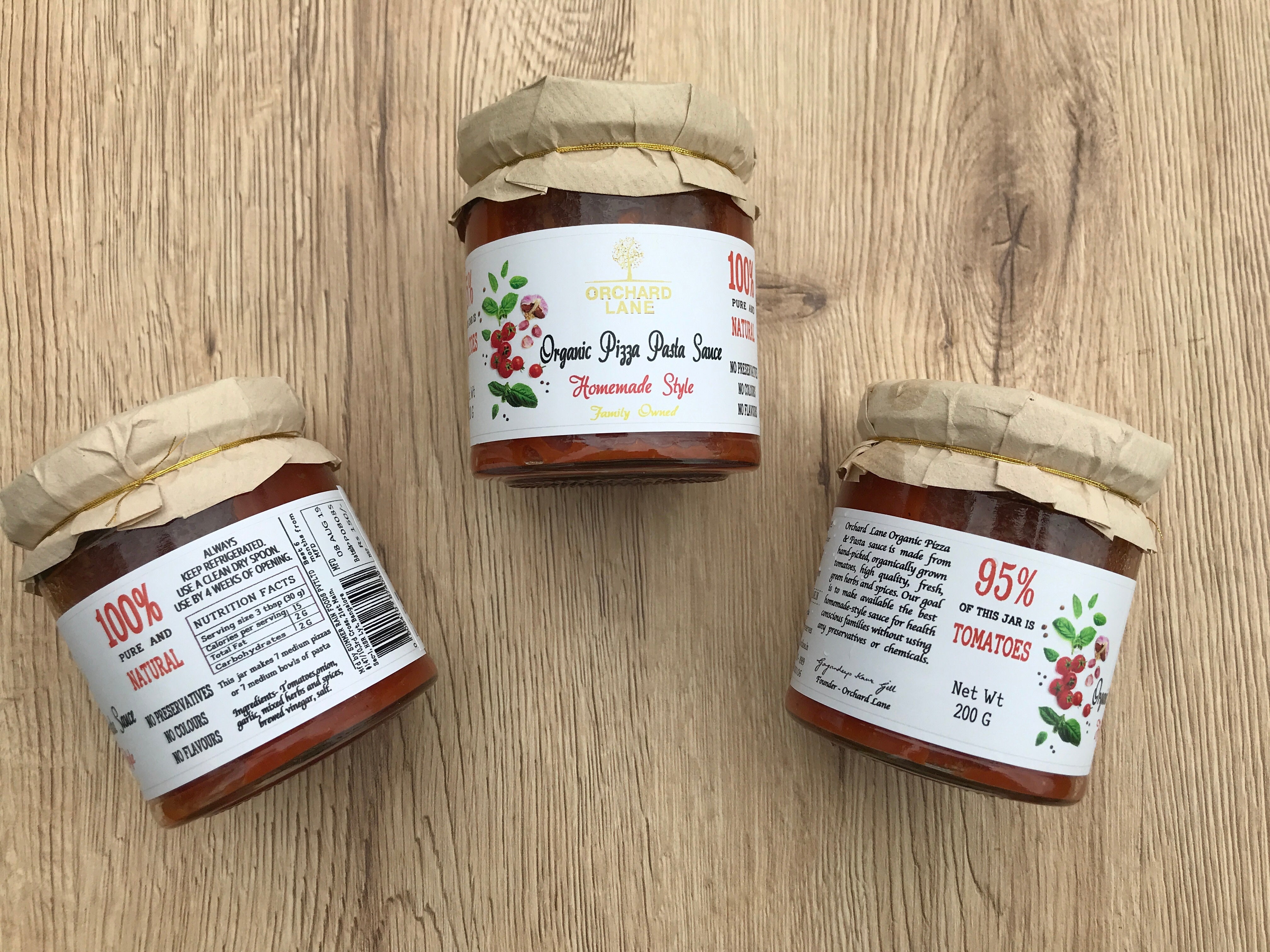 Organic Pizza & Pasta Sauce- No added sugar
