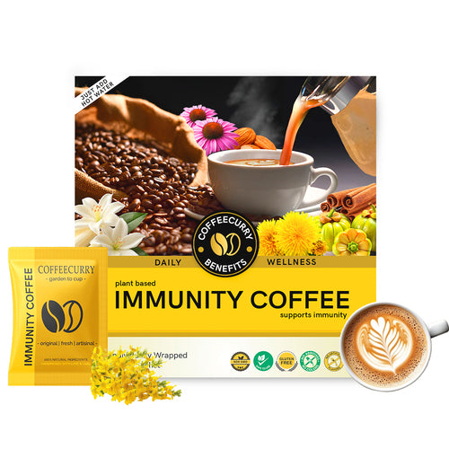 Coffeecurry Immunity Coffee Premix Powerful Immunity Booster Coffee ...