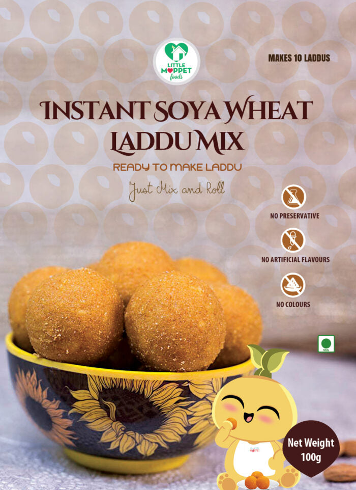 INSTANT SOYA WHEAT LADDOO MIX – TRIAL PACK