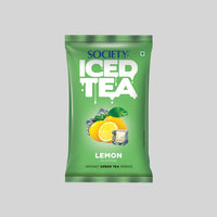 Society Iced Premix Tea Lemon Green 100g Pouch - Pack of 10