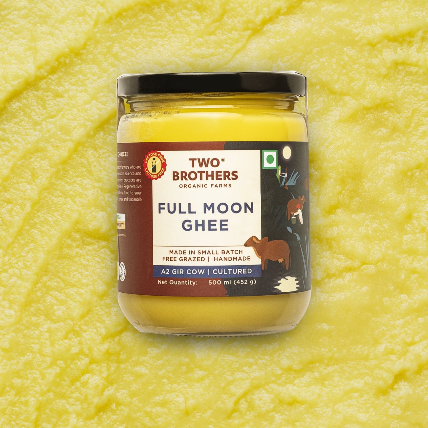 Full Moon Cultured Ghee, Desi Gir Cow