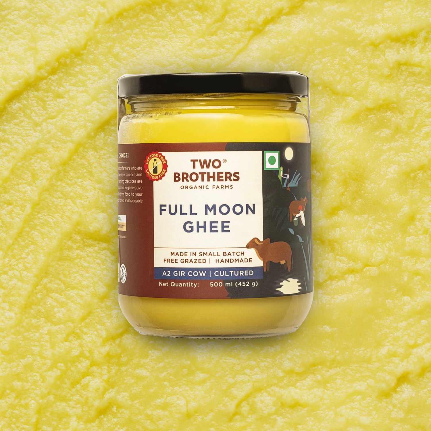 Full Moon Cultured Ghee, Desi Gir Cow