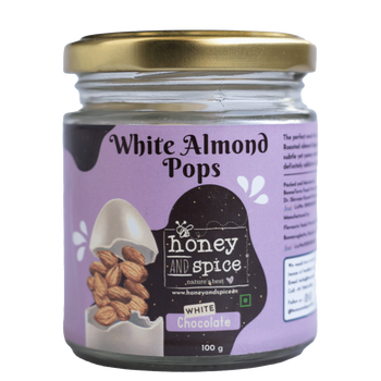 White Almond Pops 100g