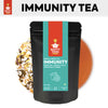 Nutty Yogi Immunity Tea - Herbal Green Tea with Tulsi, Lemon, Cinnamon & Ginger I Ayurvedic Blend -50gms