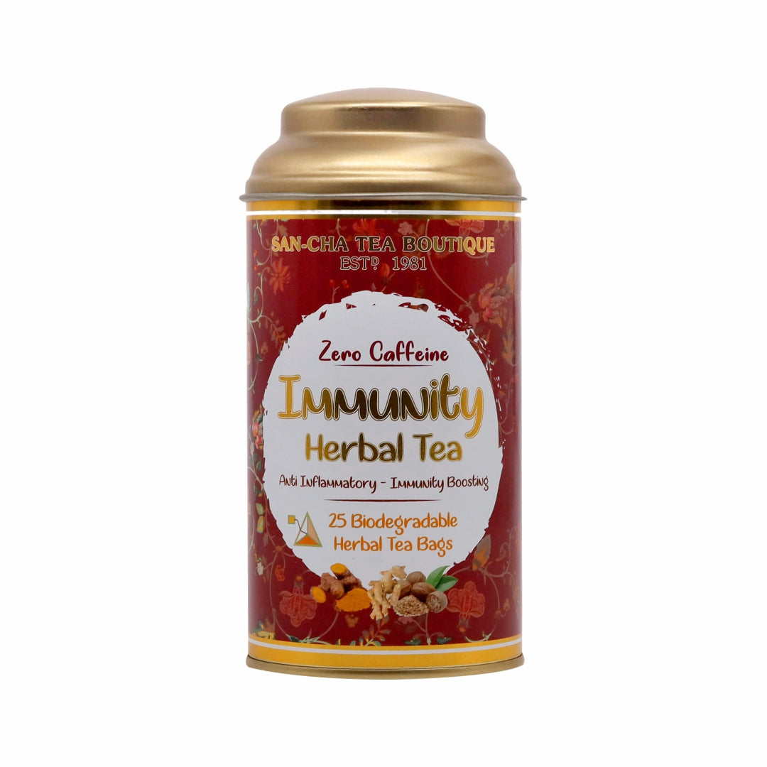 Sancha Tea Boutique Immunity Boost Caffeine Free Herbal Tea - Veeha Foods