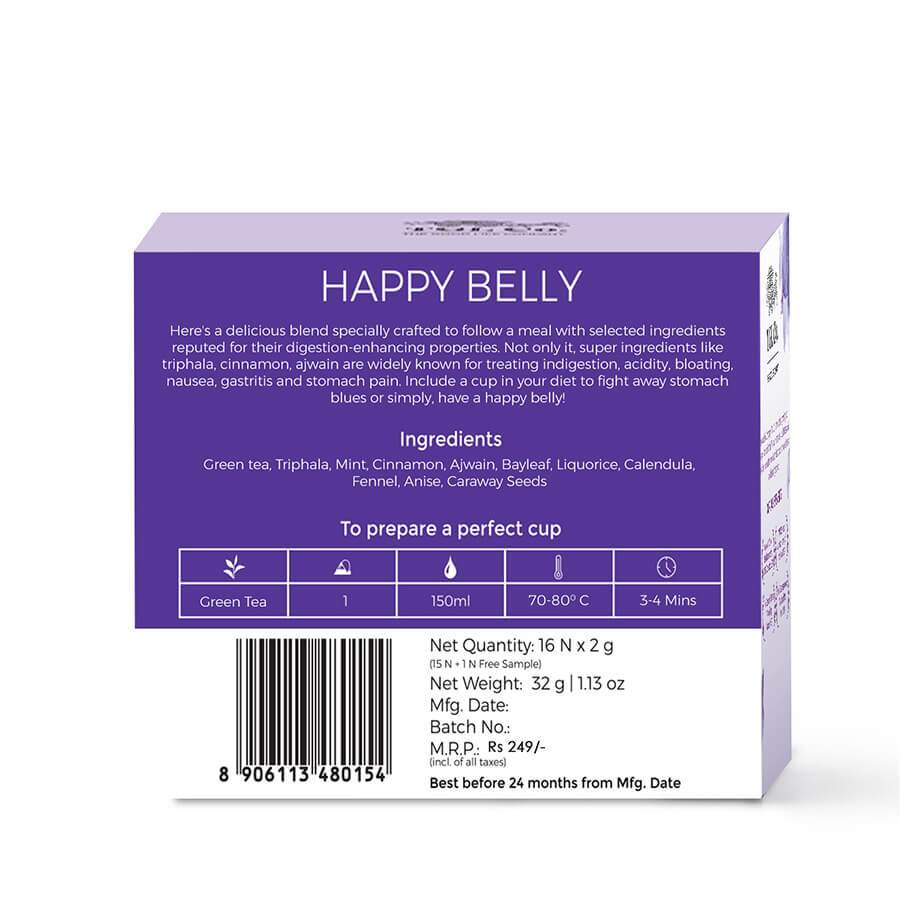 Happy Belly Green Tea - Bags / Loose Leaf