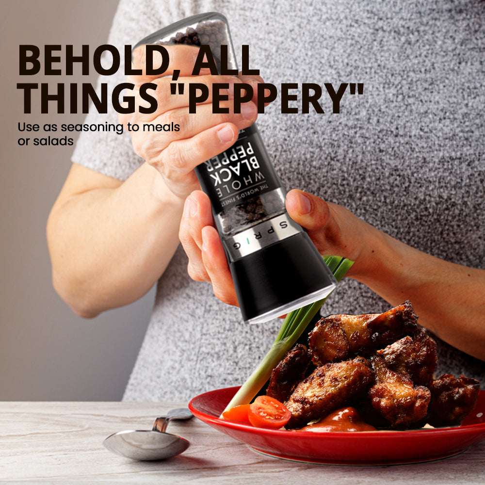 Whole Black Pepper -Tellicherry Garbled Special Extra Bold