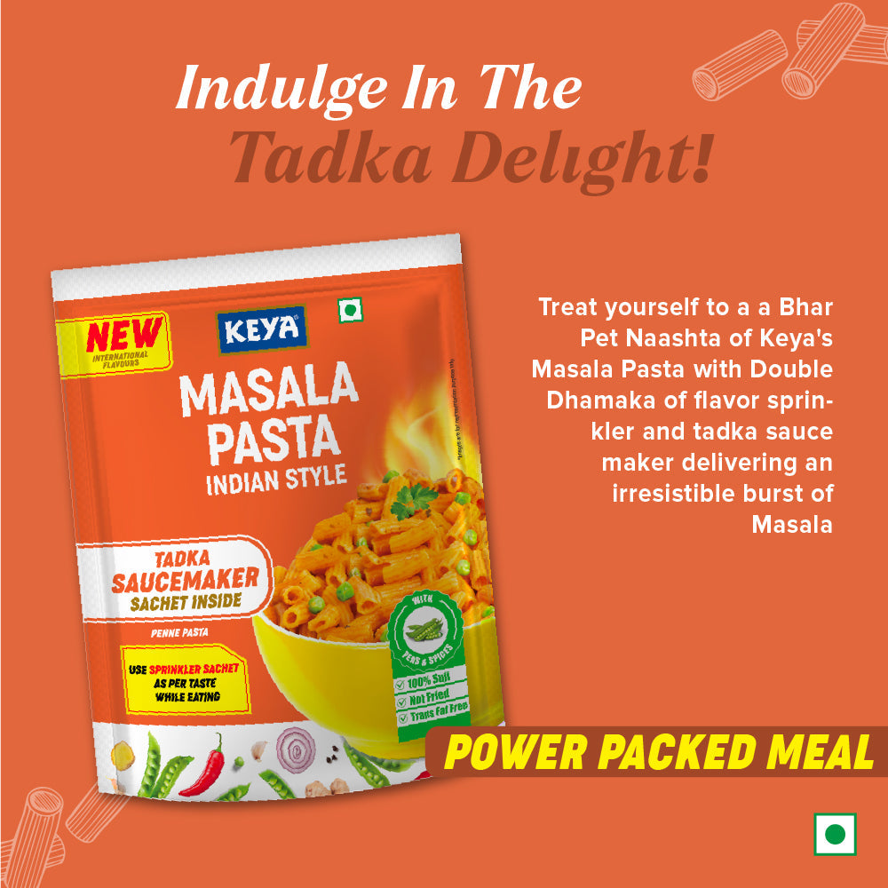 Keya Masala Instant Pasta Indian Style