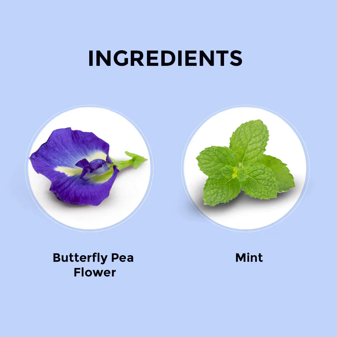 Butterfly Pea Mint Herbal Infusion - 60 Tea Bags