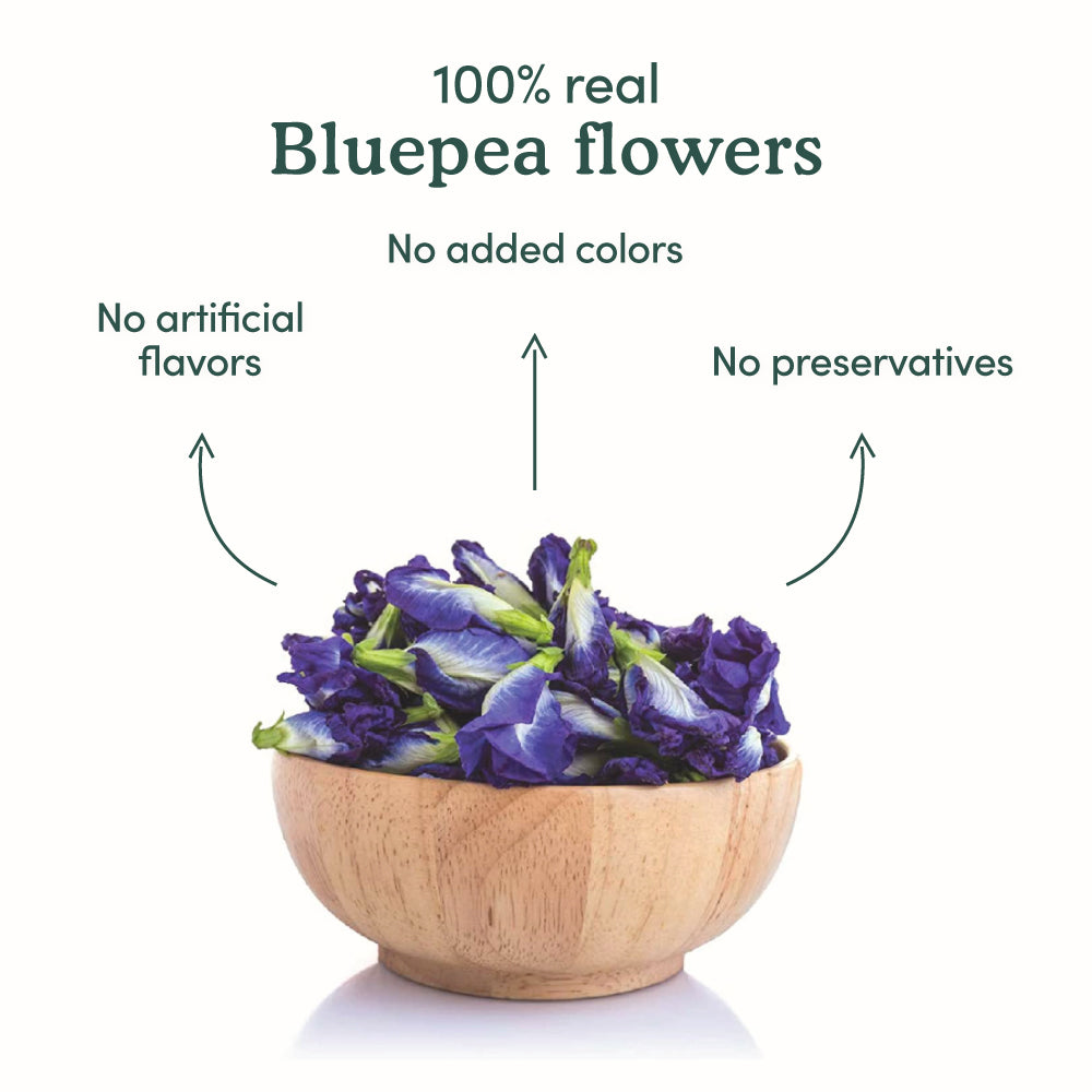 Butterfly Pea Flower Herbal Tea Tisane, 50 g