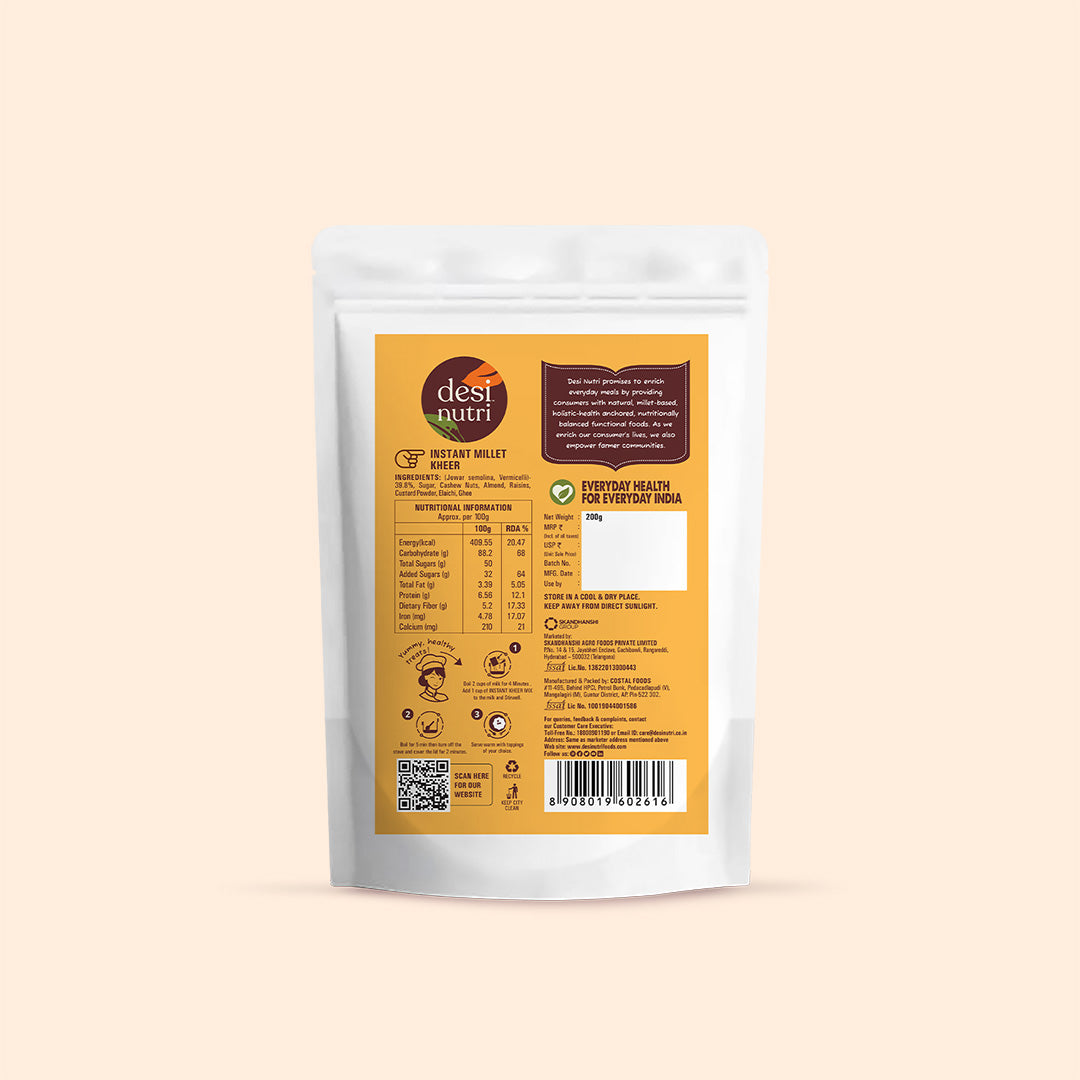 Instant Millet Kheer Mix - 200g