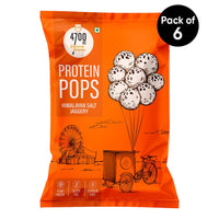 Protein Pops, Himalayan Salt Jaggery Pouch (Pack of 6, 45g)