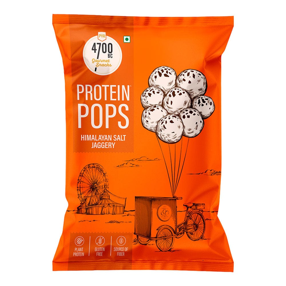 Protein Pops, Himalayan Salt Jaggery Pouch (Pack of 6, 45g)