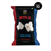 4700BC x Netflix, Jumbo, Sweet & Salty, Kettle Popcorn, 60g (Pack of 10)