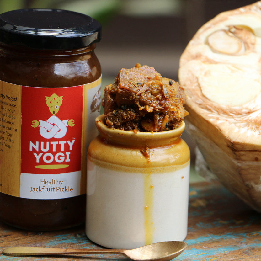 Nutty Yogi Healthy Jackfruit Pickle 200g