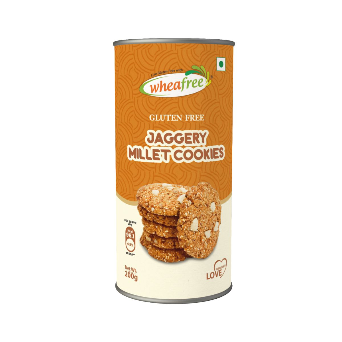 Gluten Free Jaggery Millet Cookies – 200g