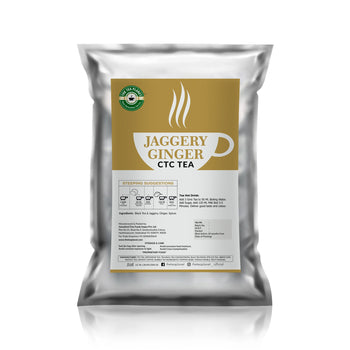 Jaggery Ginger Flavored CTC Tea - 1kg