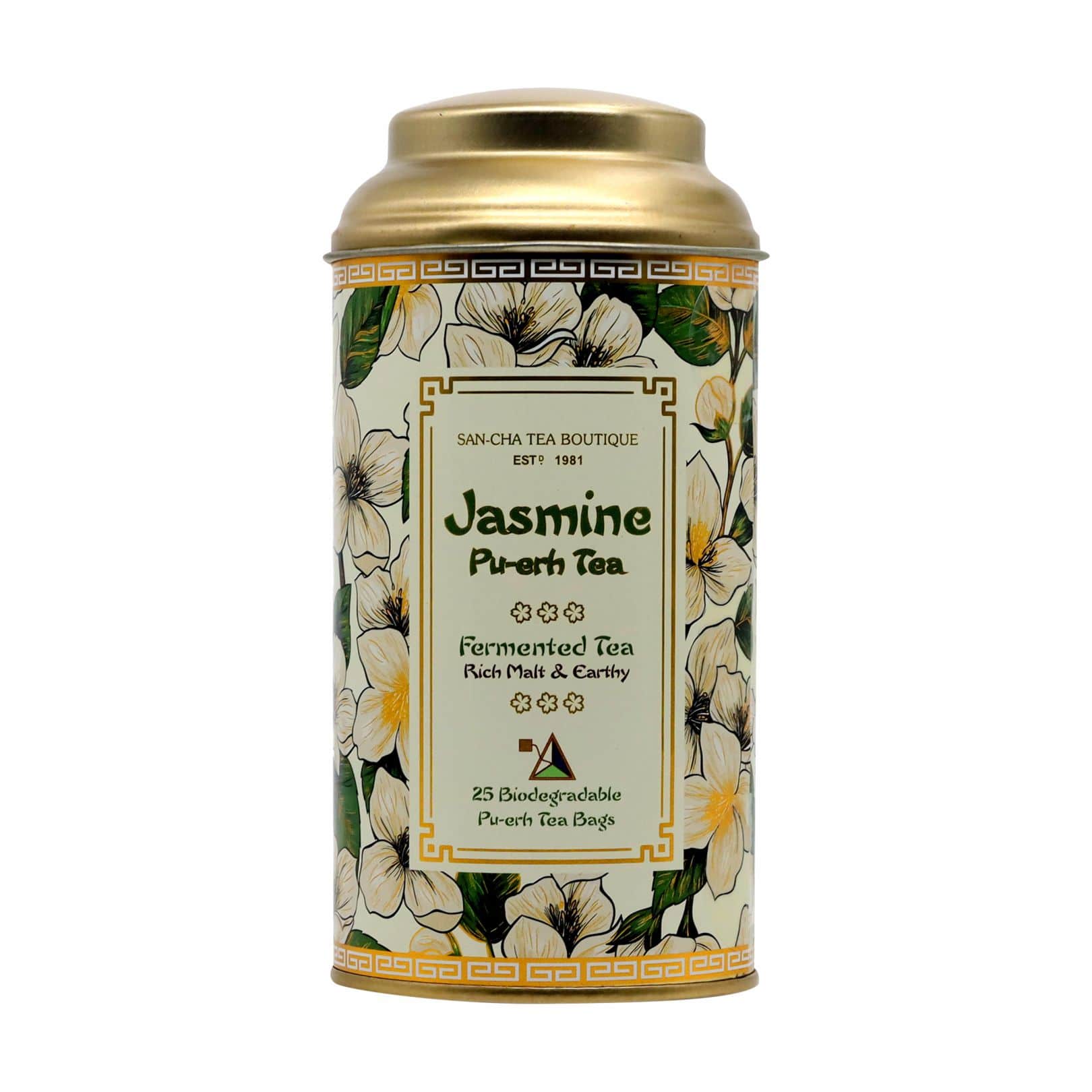 Sancha Tea Boutique Jasmine Puerh Tea - Veeha Foods