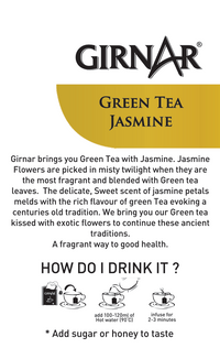 Girnar Green Tea Bags - Jasmine