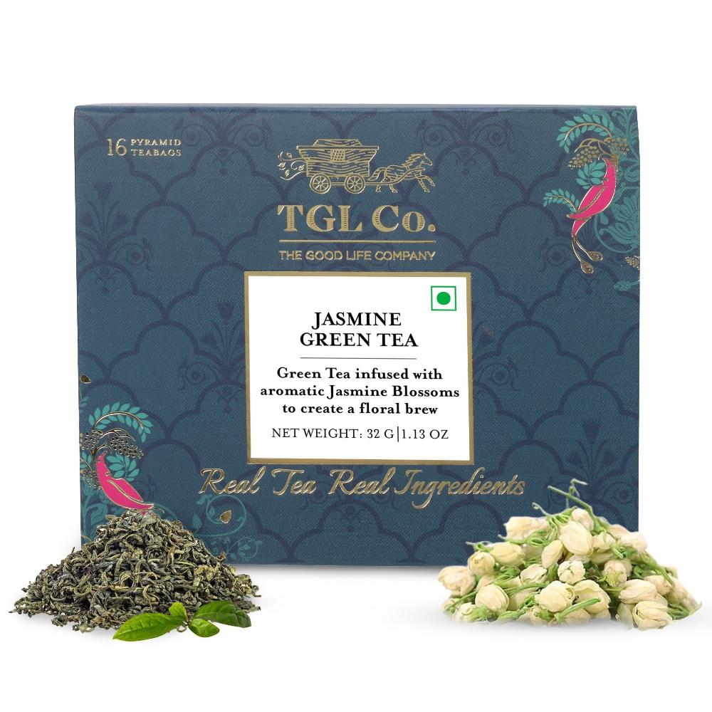 Jasmine Green Tea Bags / Loose Leaf