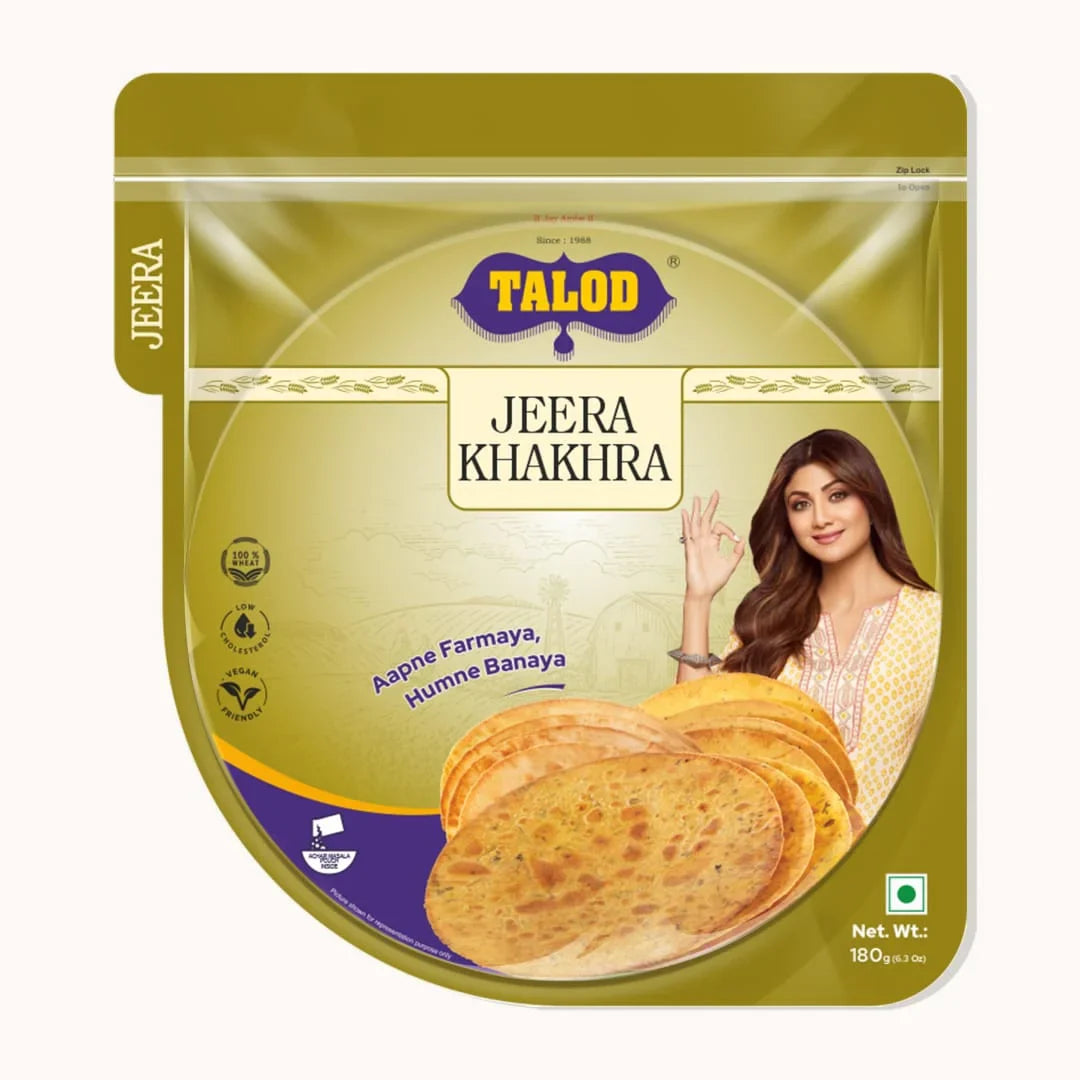 Jeera Khakhra – Healthy & Tasty, 180g