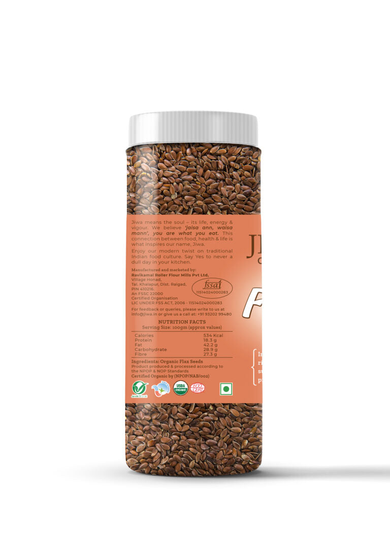 Organic Flax Seeds (Raw)