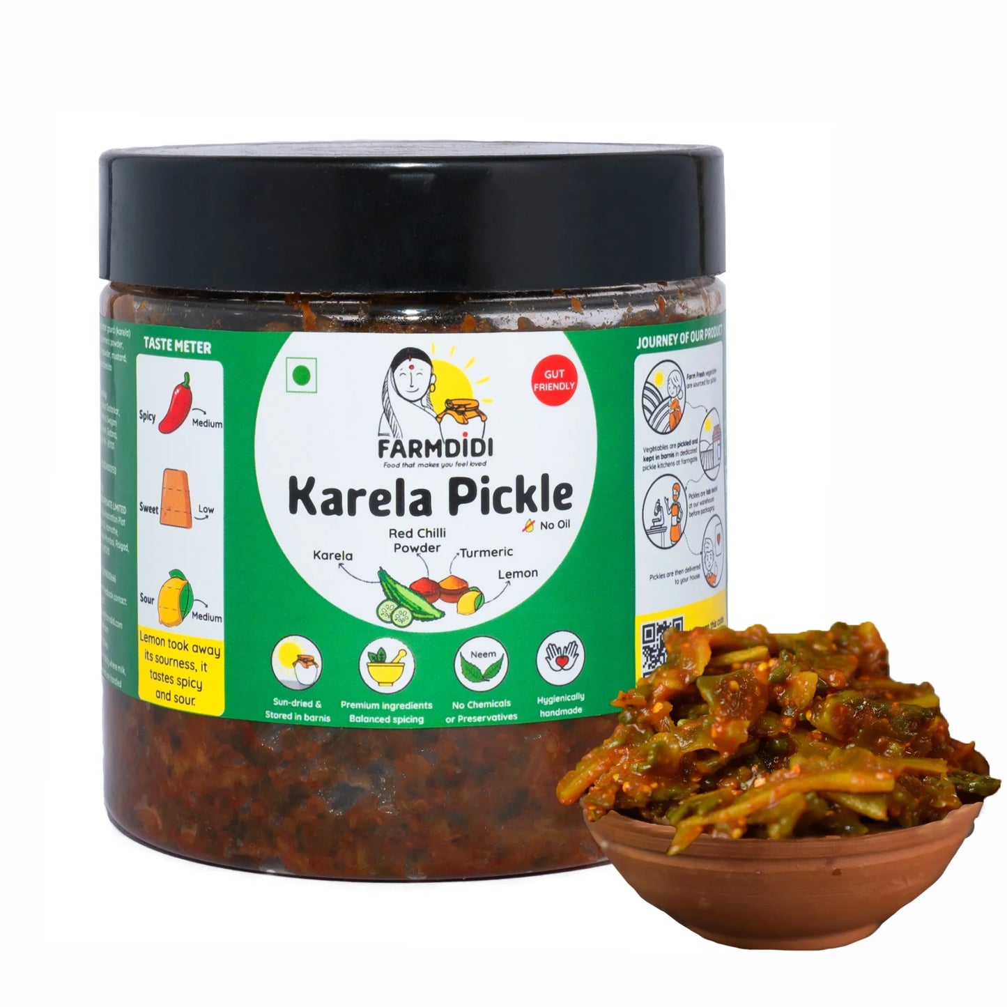 Bitter Gourd Pickle | Karela ka Achar