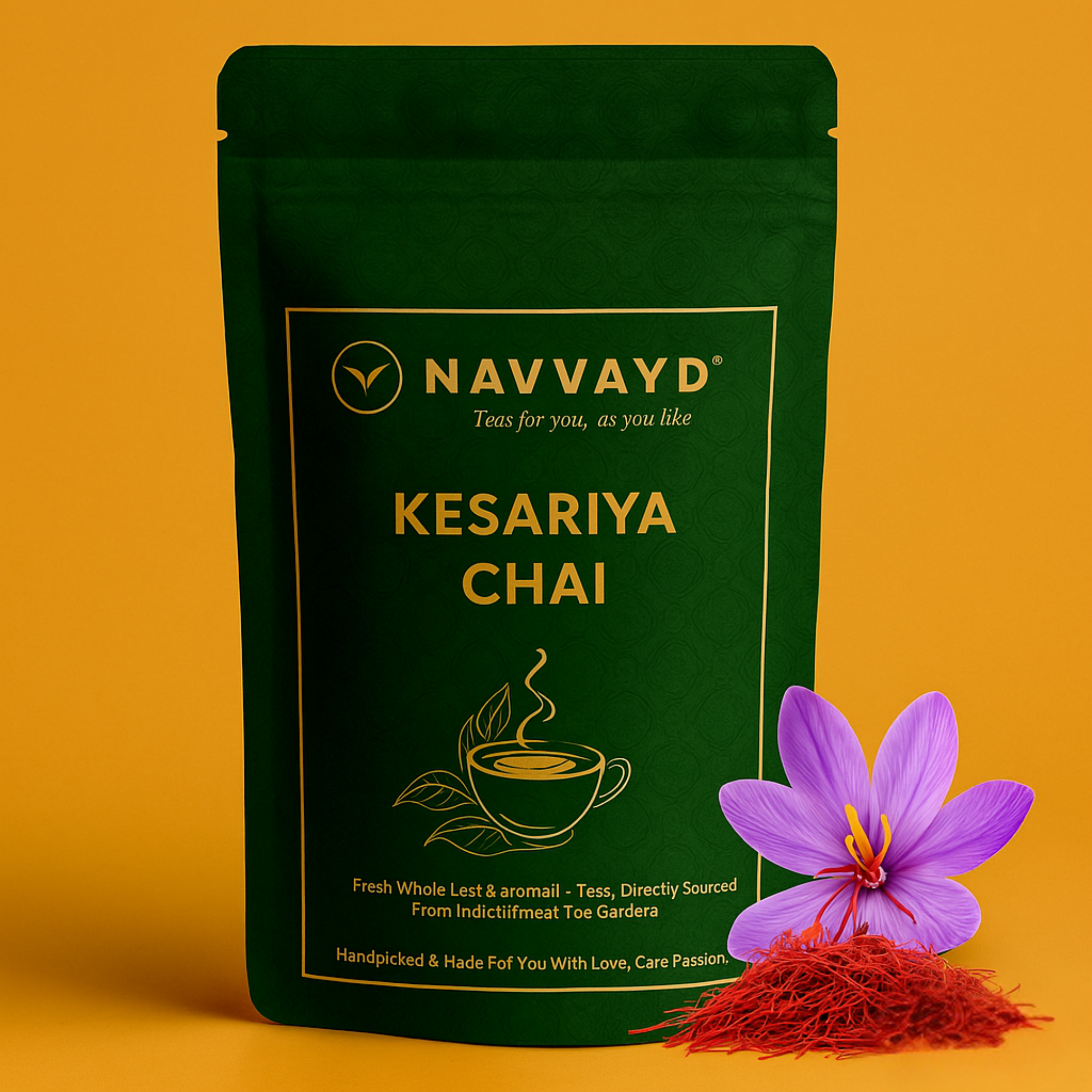 Navvayd Kesariya Chai - Veeha Foods