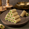 Pothgaal Sweets Kaju Pista Roll