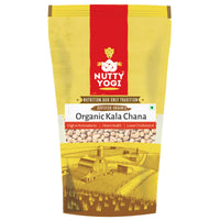 Nutty Yogi Organic Kala Chana 500 gm