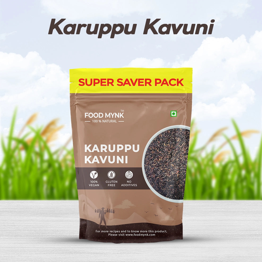 Karuppu Kavuni Rice Black Rice