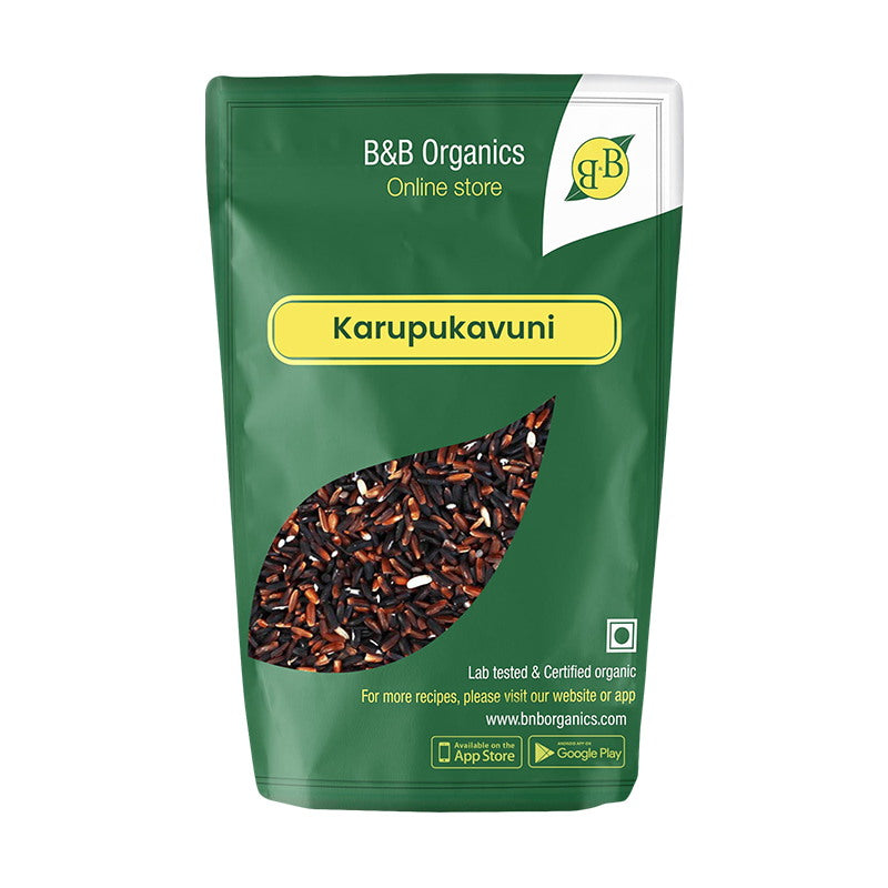 Karuppu Kavuni Rice (Black Rice) - Richest in Antioxidants