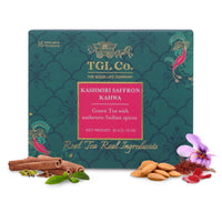 Kashmiri Saffron Kahwa Green Tea - Bags / Loose Leaf