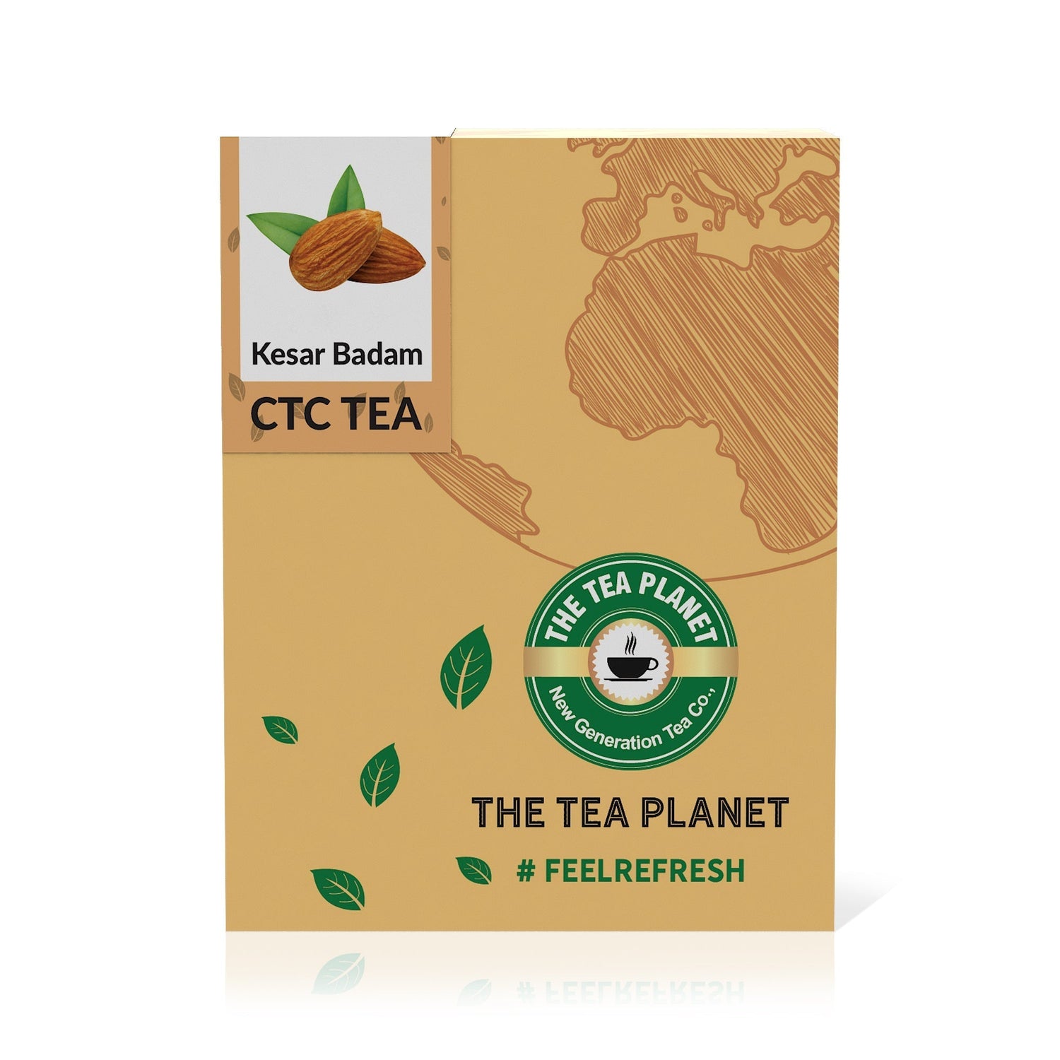 Kesar Badam Flavored CTC Tea