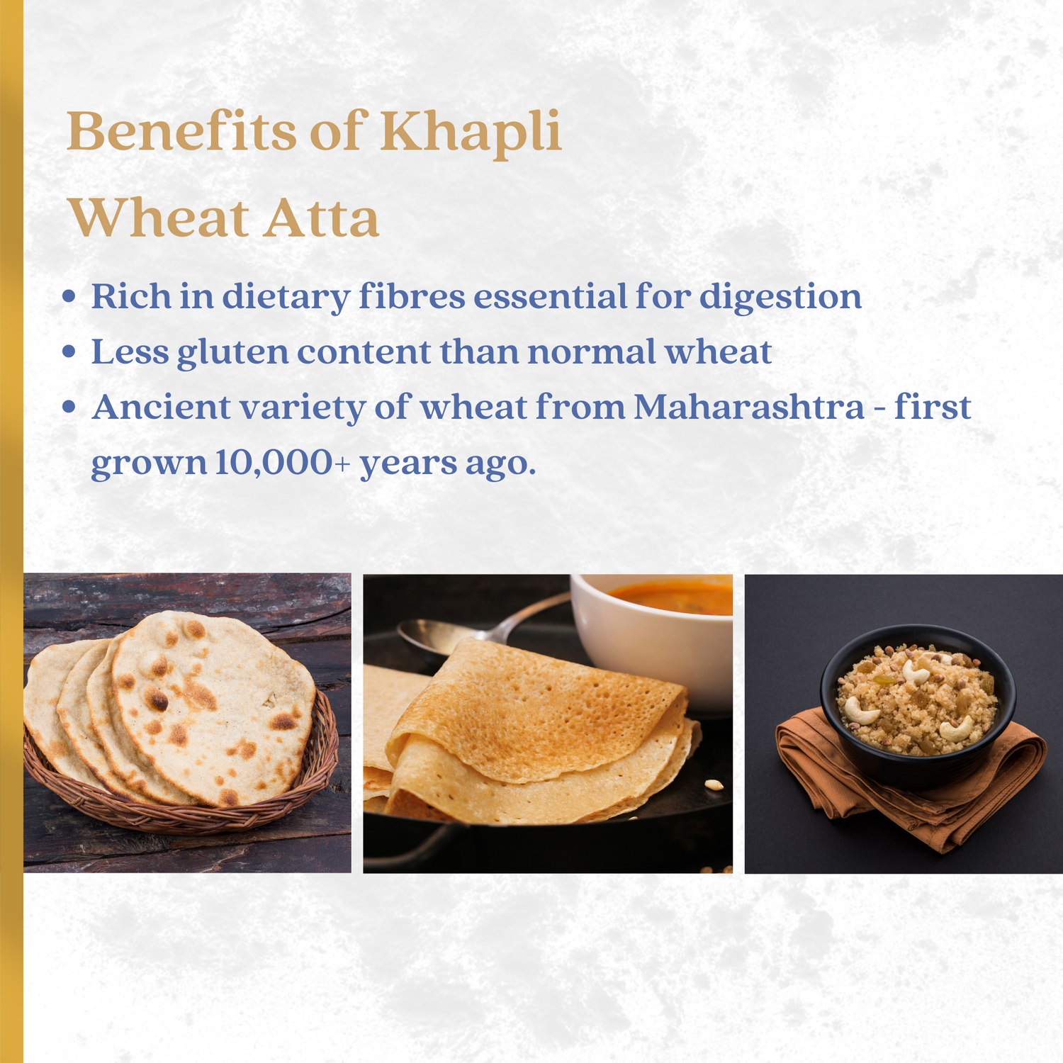 Organic Khapli Atta/Flour