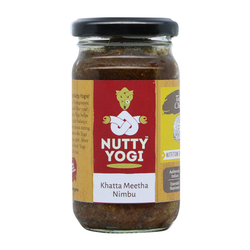 Nutty Yogi Khatta Meetha Nimbu 200g