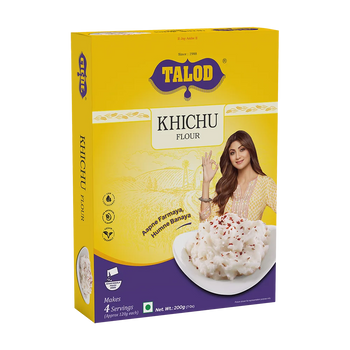 Khichu Instant Mix Flour – Healthy & Tasty, Makes 4 Servings, 200g