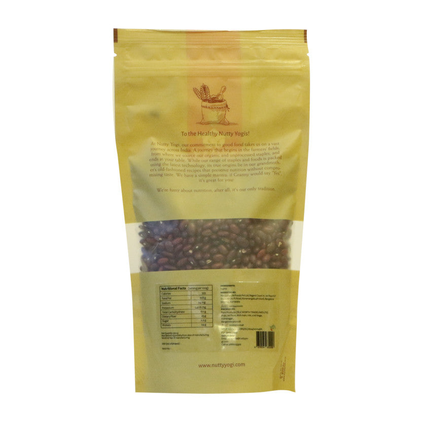 Nutty Yogi Organic Kidney Beans (Rajma)