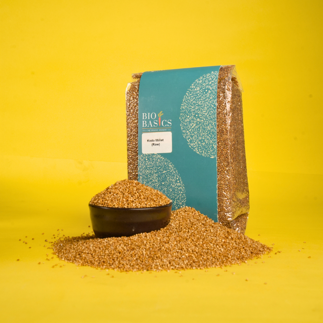 Kodo Raski Bio Basics Kodo Millet - Raw - Veeha Foods