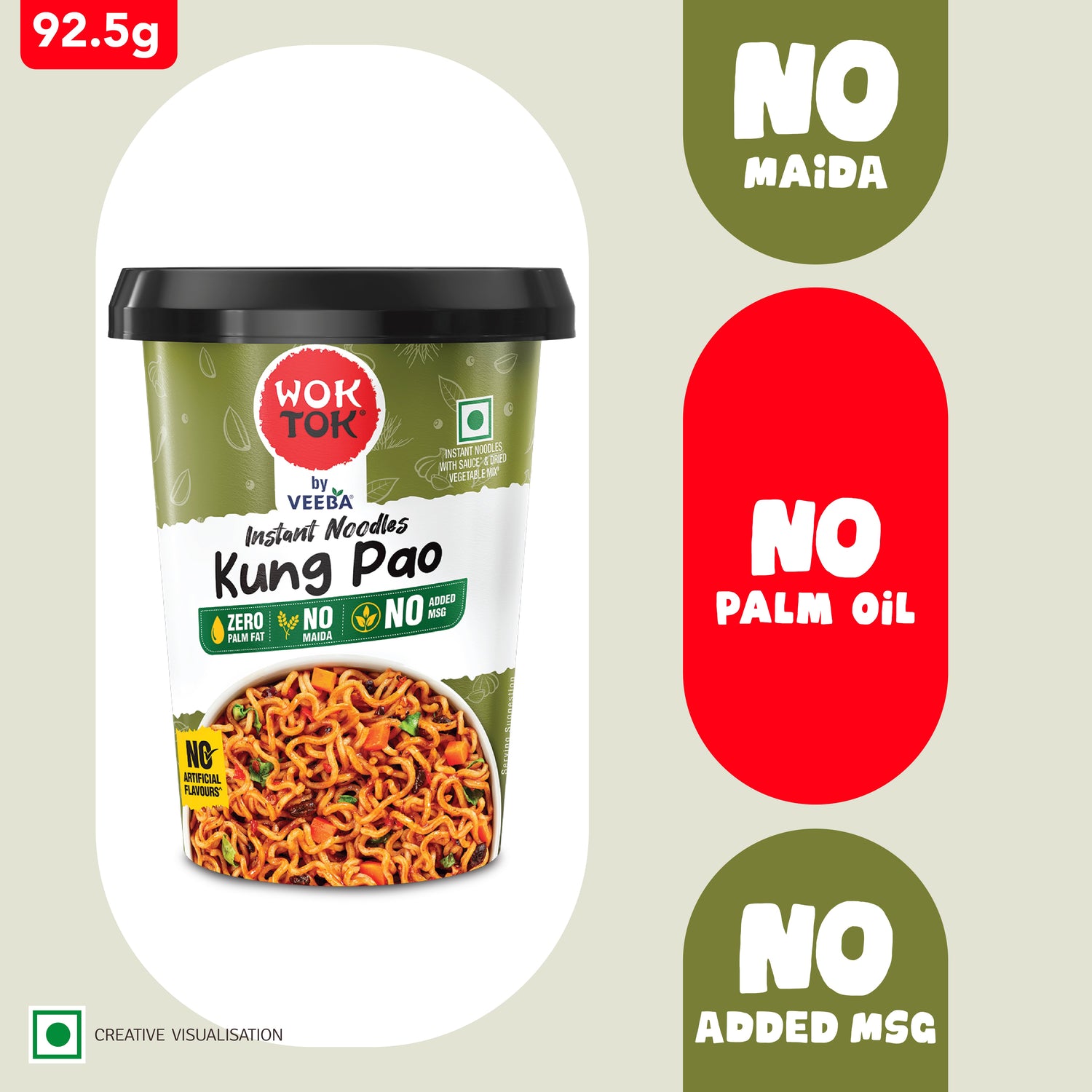 Instant Cup Noodles Kung Pao