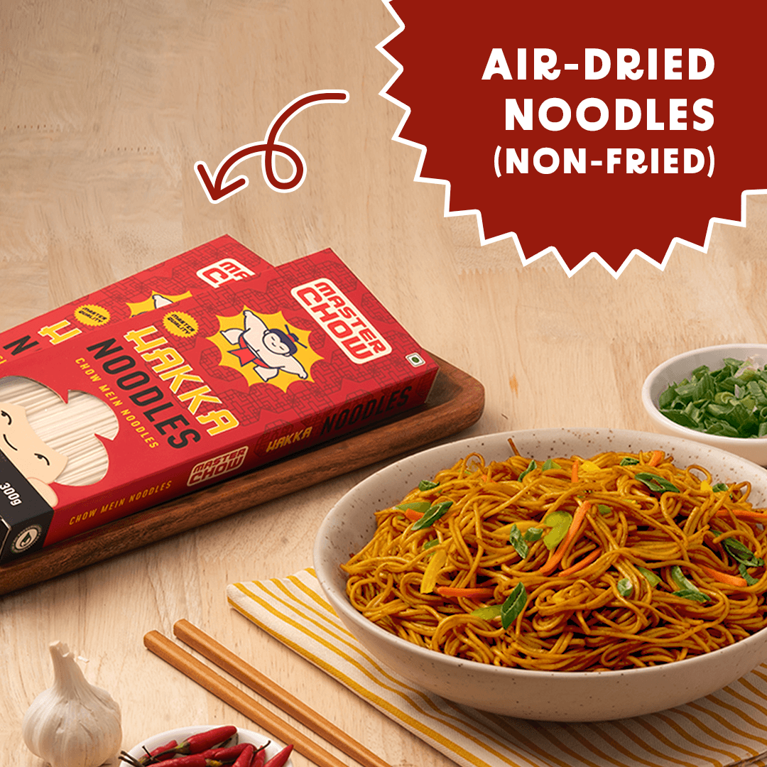 Hakka Noodles : Chowmein Style